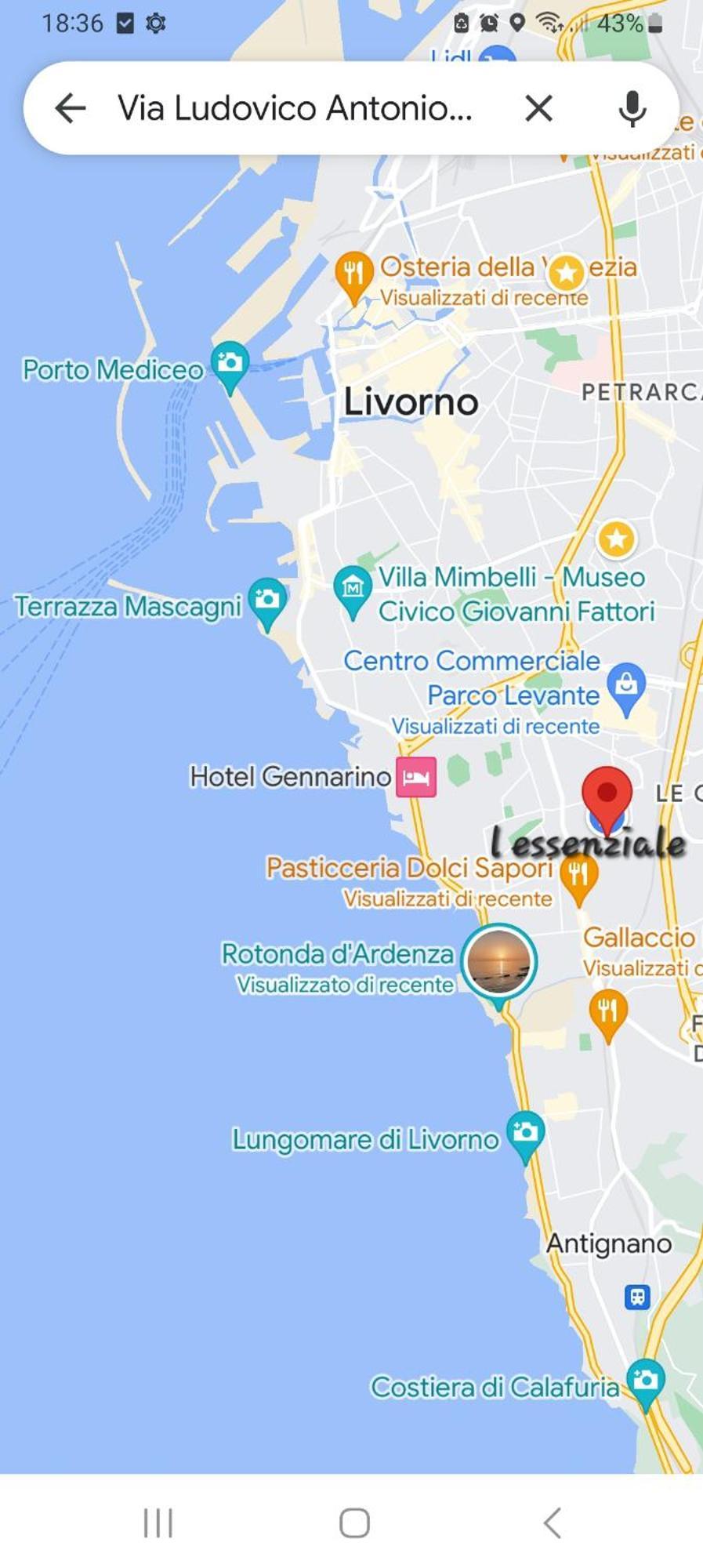 L' Essenziale Apartment Livorno Bagian luar foto